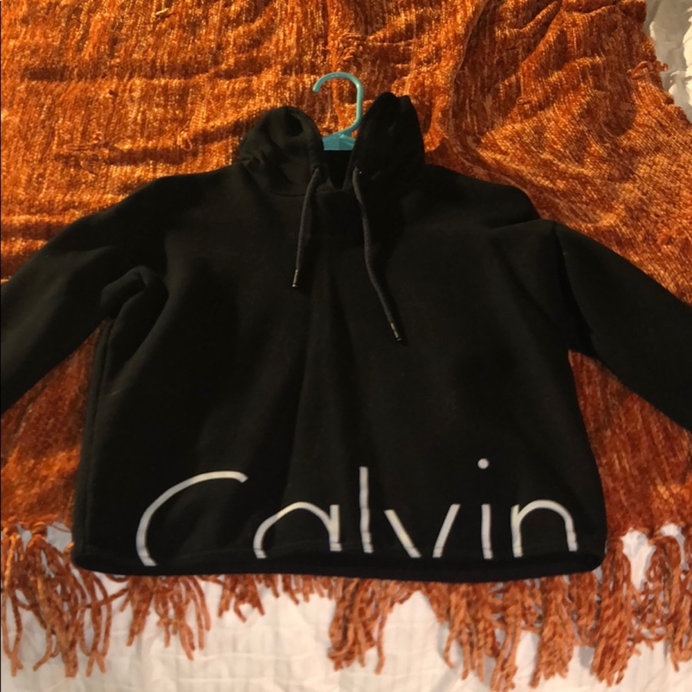 Womens Calvin Klein Crop sweatshirt